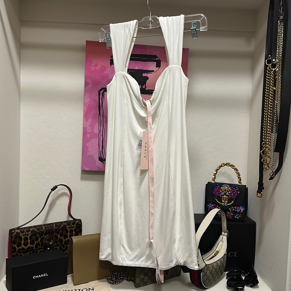 Oh Polly white dress new with tags